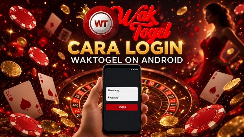 Cara Login Waktogel di HP Android